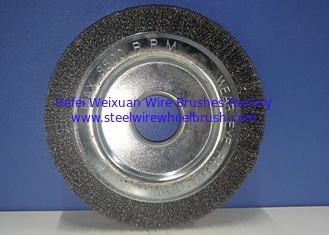 China Espessura industrial das escovas de limpeza 10mm da escova de aço inoxidável da roda do fio fornecedor