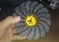 Diamond Abrasive Disc CNC Deburring Brushes Turbine Style For Deburring Auto Parts supplier